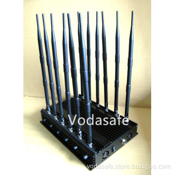 WiFi / 4G Jammers, UHF/VHF Jammers, 2g+3G+Remote Control Audio jammer